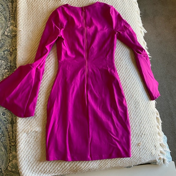 💖 HOT PINK BEBE DRESS - Picture 7 of 8